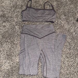 Vitality daydream block sports bra + leggings